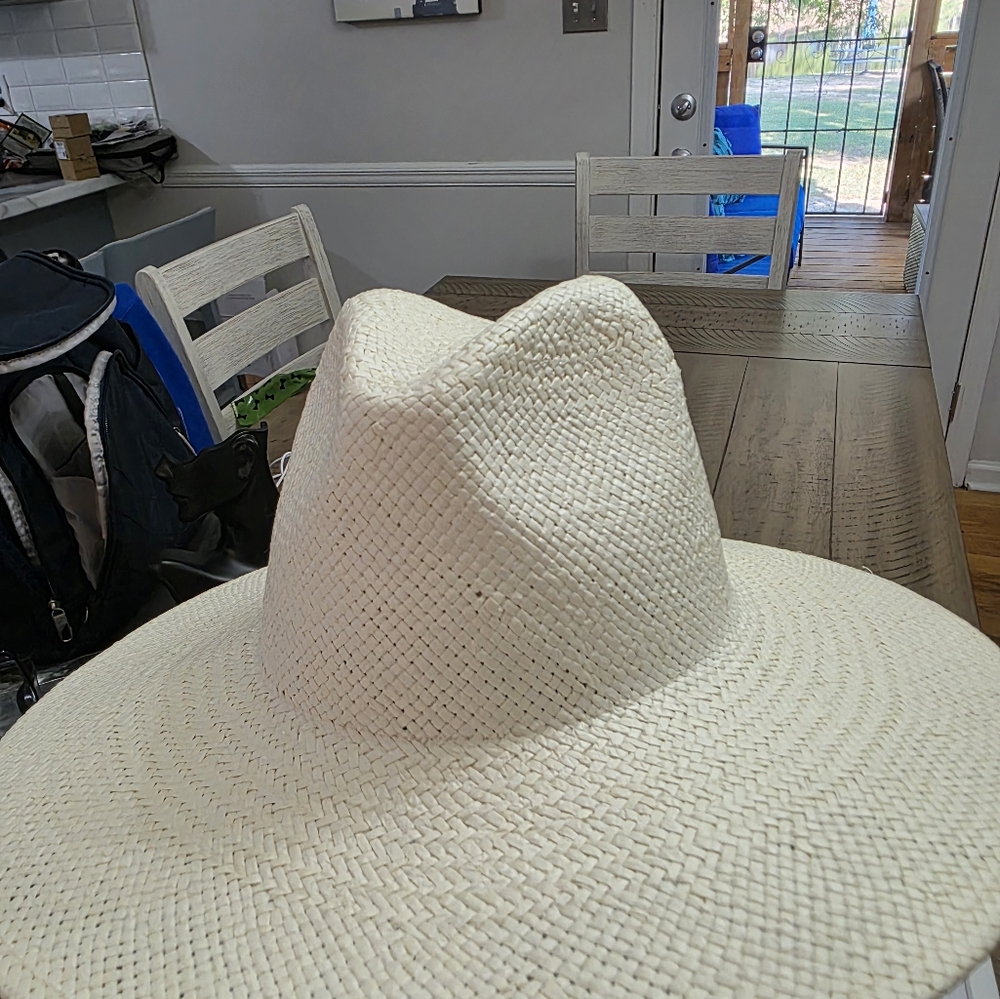 Gigi Pip Willa Chic Cream Wide-Brim Hat